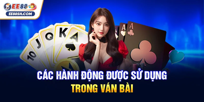 Các hành động được sử dụng trong ván bài